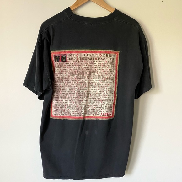 Vintage 1993 Rush Counterparts Graphic Band Tee Shirt - Picture 4 of 4